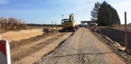 Rekonstrukcija državne ceste Gibina – Mejni prehod Gibina – državna meja, je v teku 8
